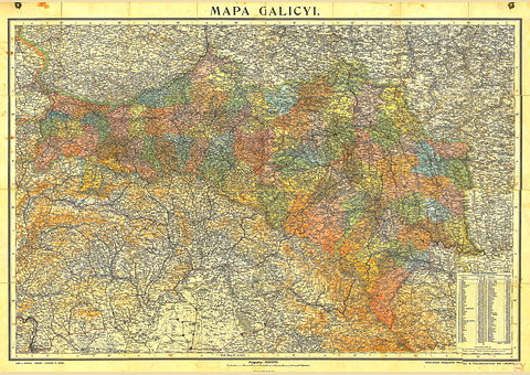 Miniatura: Mapa Galicyi A. Herricha