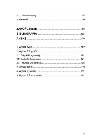 Strona 7 pracy „Słownik dyferencyjny gwary Draganowej koło Dukli”
