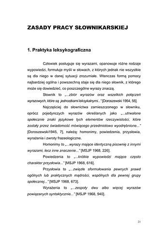 Strona 18 pracy „Słownik dyferencyjny gwary Draganowej koło Dukli”