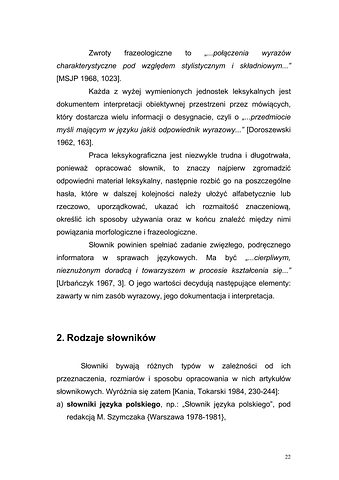 Strona 19 pracy „Słownik dyferencyjny gwary Draganowej koło Dukli”