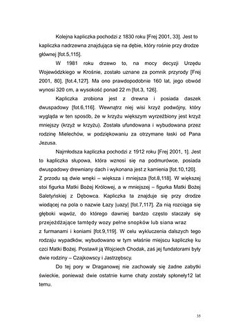 Strona 32 pracy „Słownik dyferencyjny gwary Draganowej koło Dukli”