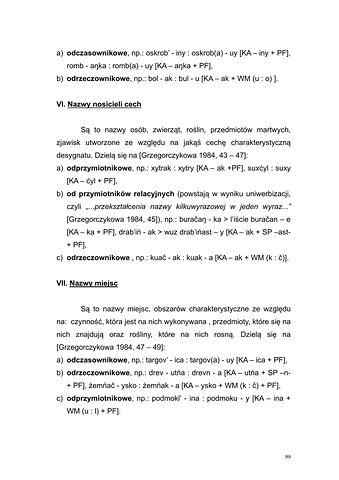 Strona 96 pracy „Słownik dyferencyjny gwary Draganowej koło Dukli”