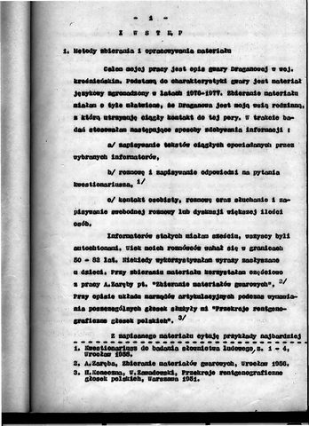 Strona 5 pracy „Gwara Draganowej”