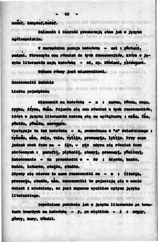 Strona 48 pracy „Gwara Draganowej”