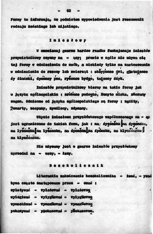 Strona 68 pracy „Gwara Draganowej”