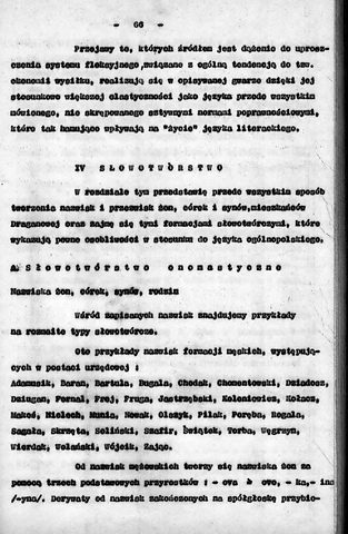 Strona 72 pracy „Gwara Draganowej”