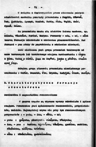 Strona 77 pracy „Gwara Draganowej”