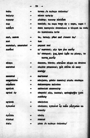 Strona 85 pracy „Gwara Draganowej”