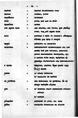 Strona 87 pracy „Gwara Draganowej”