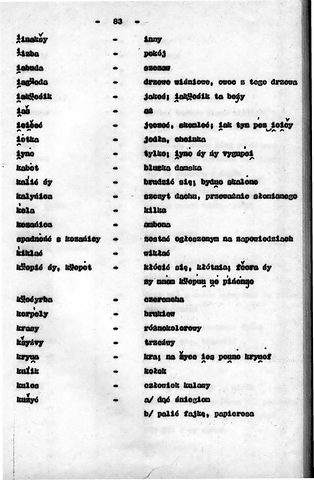 Strona 89 pracy „Gwara Draganowej”