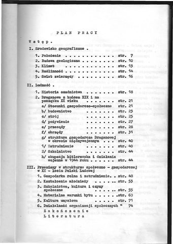 Strona 3 pracy „Draganowa wieś w powiecie krośnieńskim. Monografia”