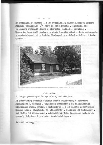 Strona 7 pracy „Draganowa wieś w powiecie krośnieńskim. Monografia”