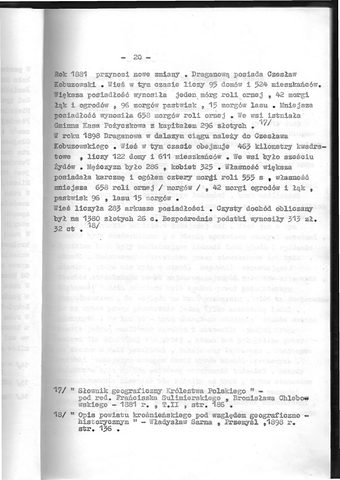 Strona 19 pracy „Draganowa wieś w powiecie krośnieńskim. Monografia”