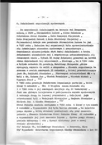 Strona 72 pracy „Draganowa wieś w powiecie krośnieńskim. Monografia”