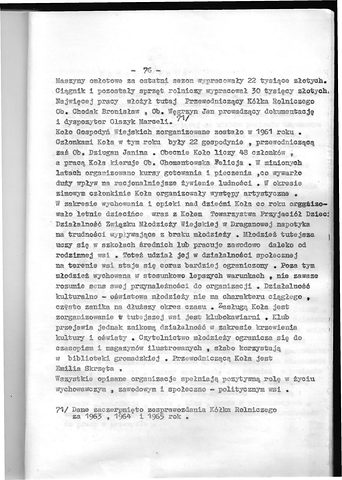 Strona 74 pracy „Draganowa wieś w powiecie krośnieńskim. Monografia”